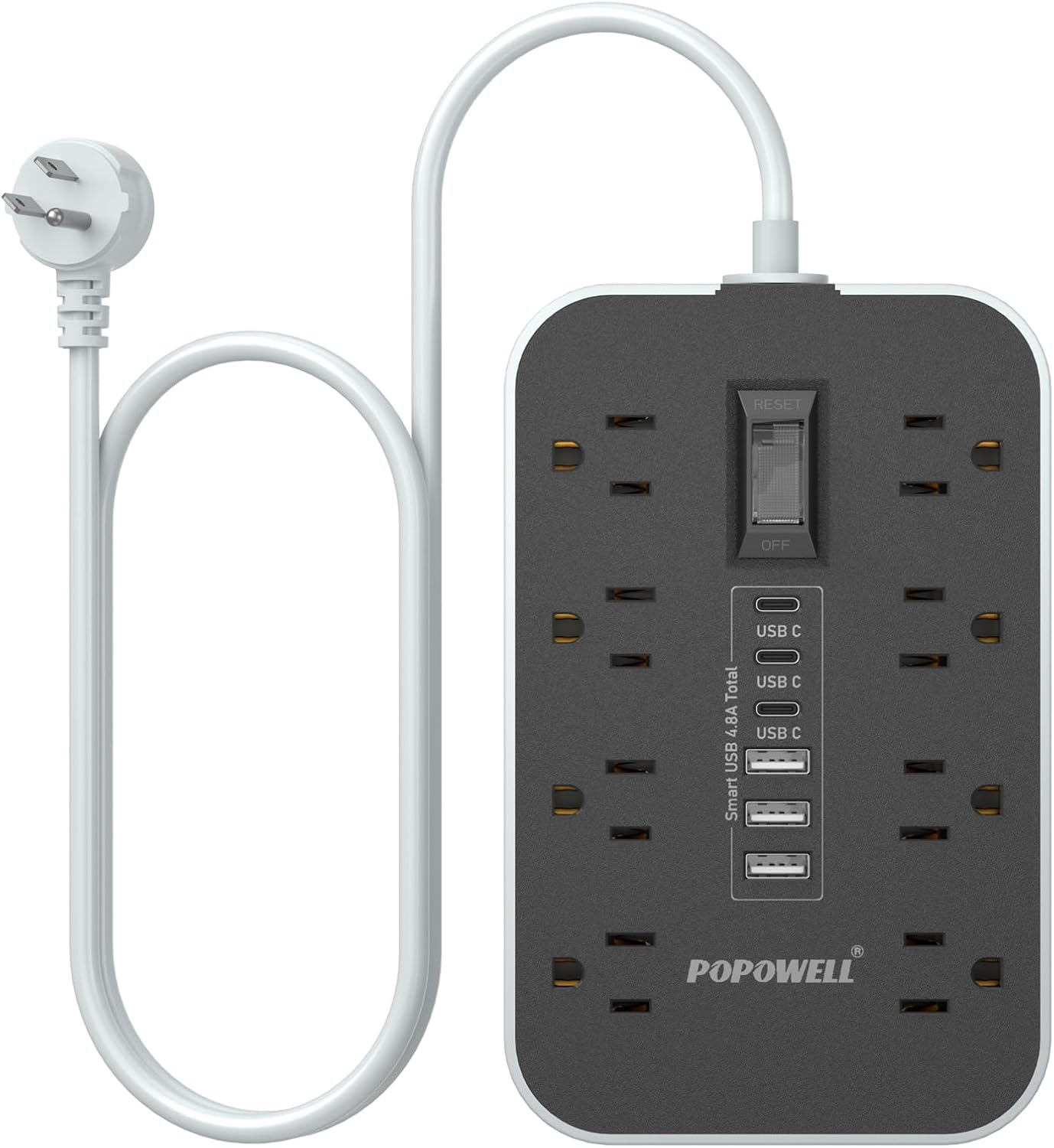 Appliance Power Strip Review — 14‑Gauge, 8 Outlets