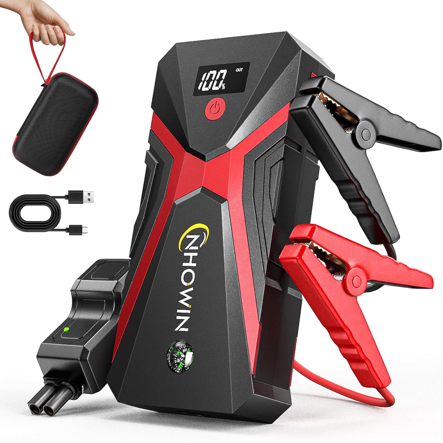 Battery Jumper Starter Portable 4000A 4-in-1 review