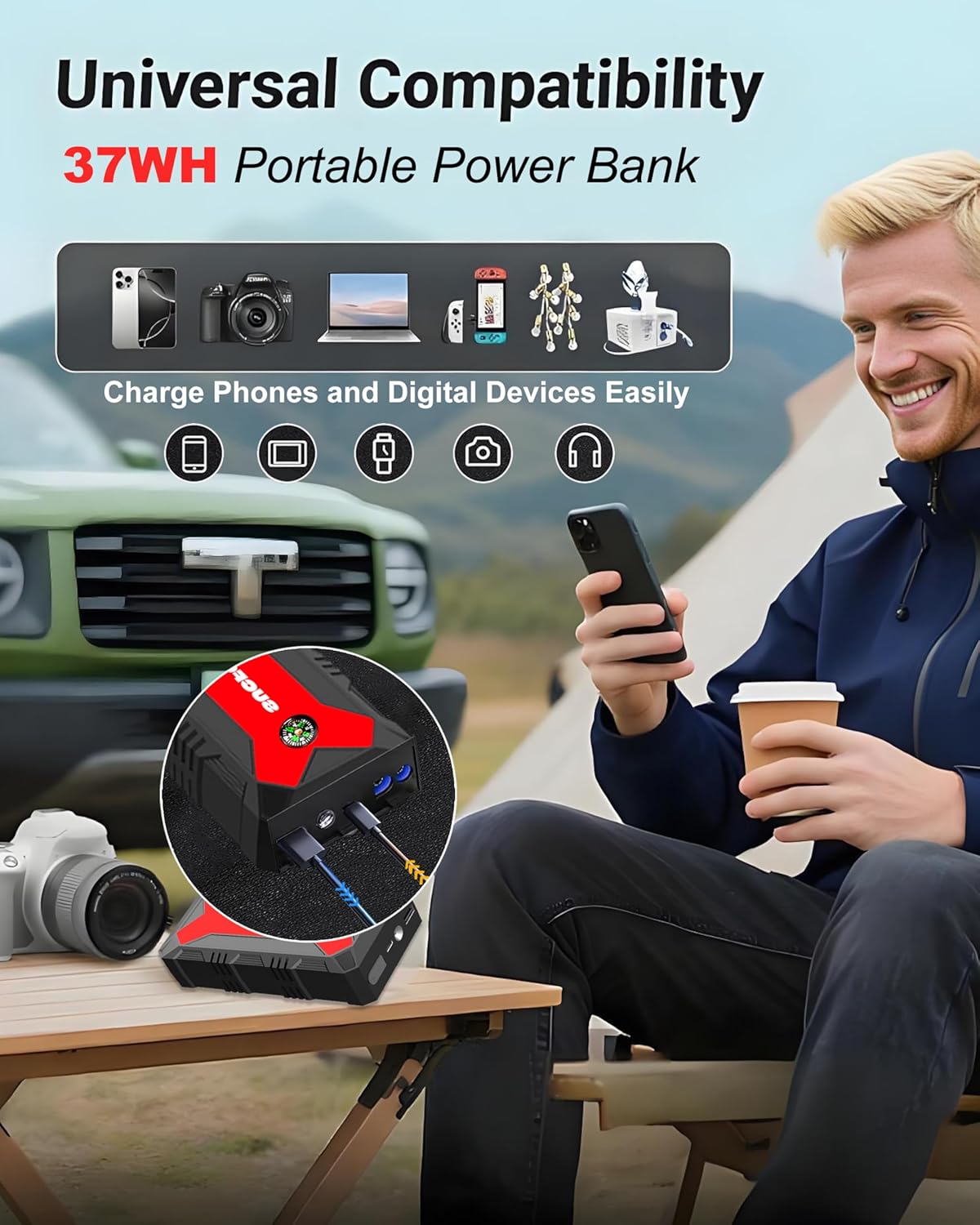 Car Battery Jump Starter 4000A Review