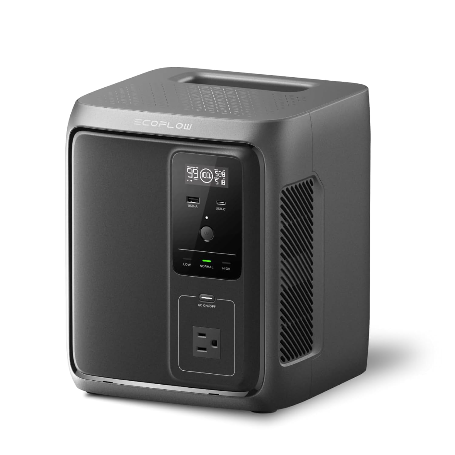 EF ECOFLOW Portable Power Station DELTA 3 1000 Air, 960Wh LiFePO4 (LFP) Battery, 500W AC Output Solar Generator(Solar Panel Optional) for Home Backup Power, Camping  RVs