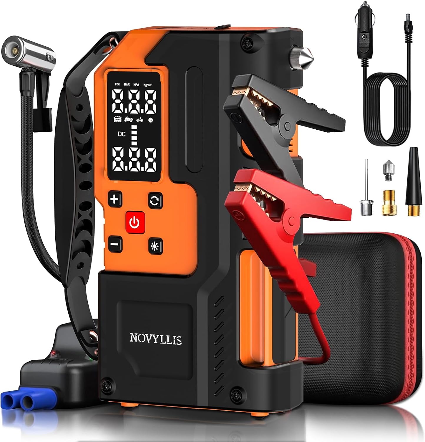 Jump Starter with Air Compressor 4000A review