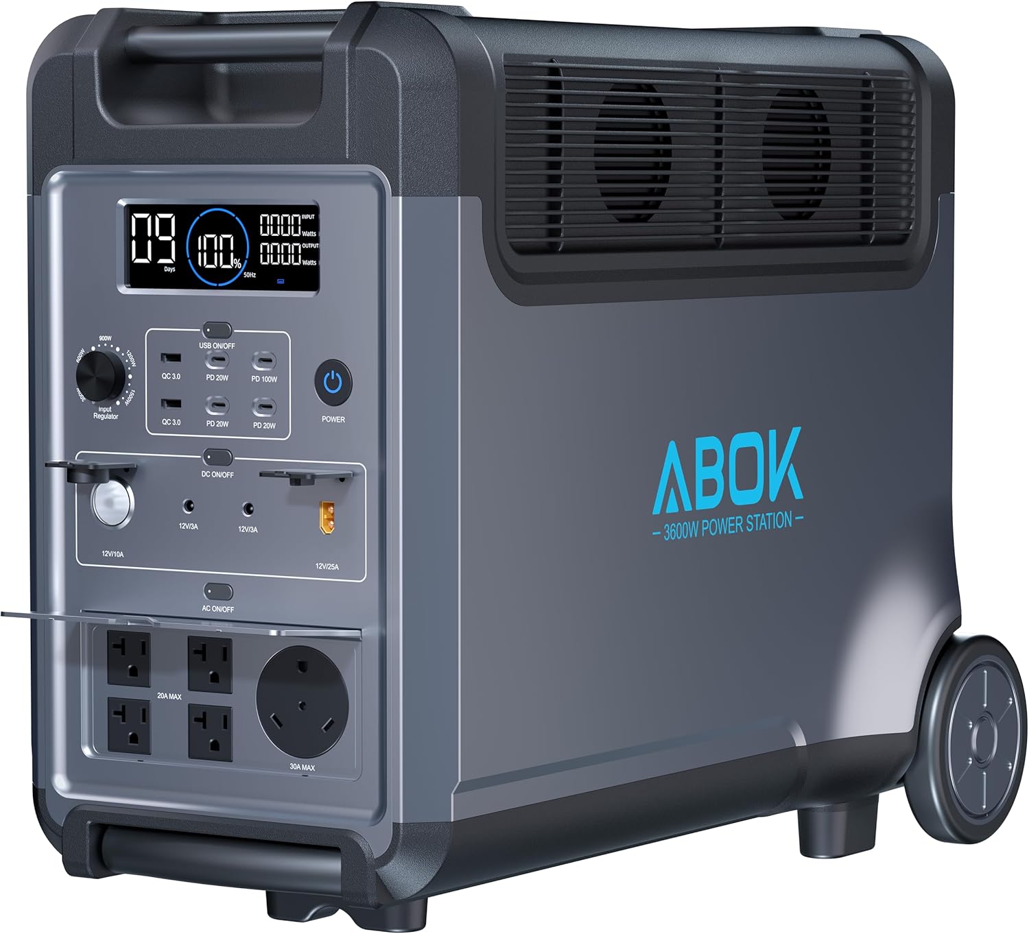 Portable Power Station 3840Wh LiFePO4 3600W review