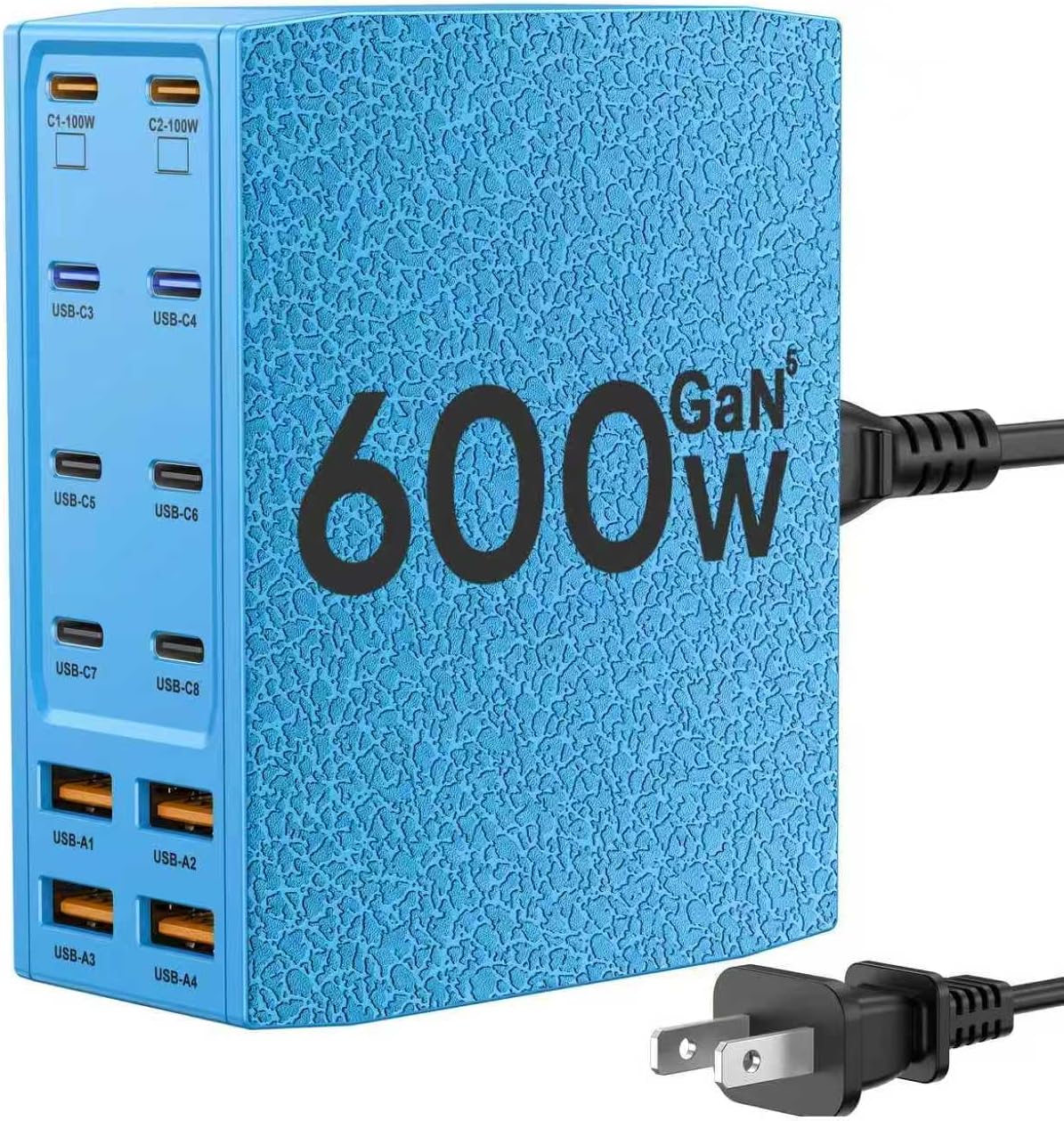 USB Charging Station (800W) Review — 12-Port 100W PD Hub