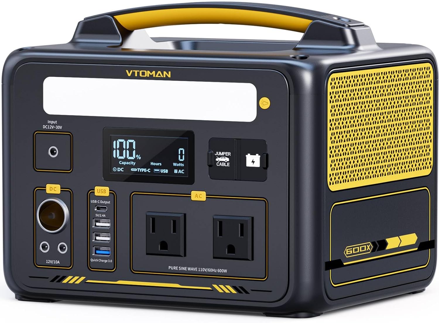 VTOMAN Jump 600X Portable Power Station review