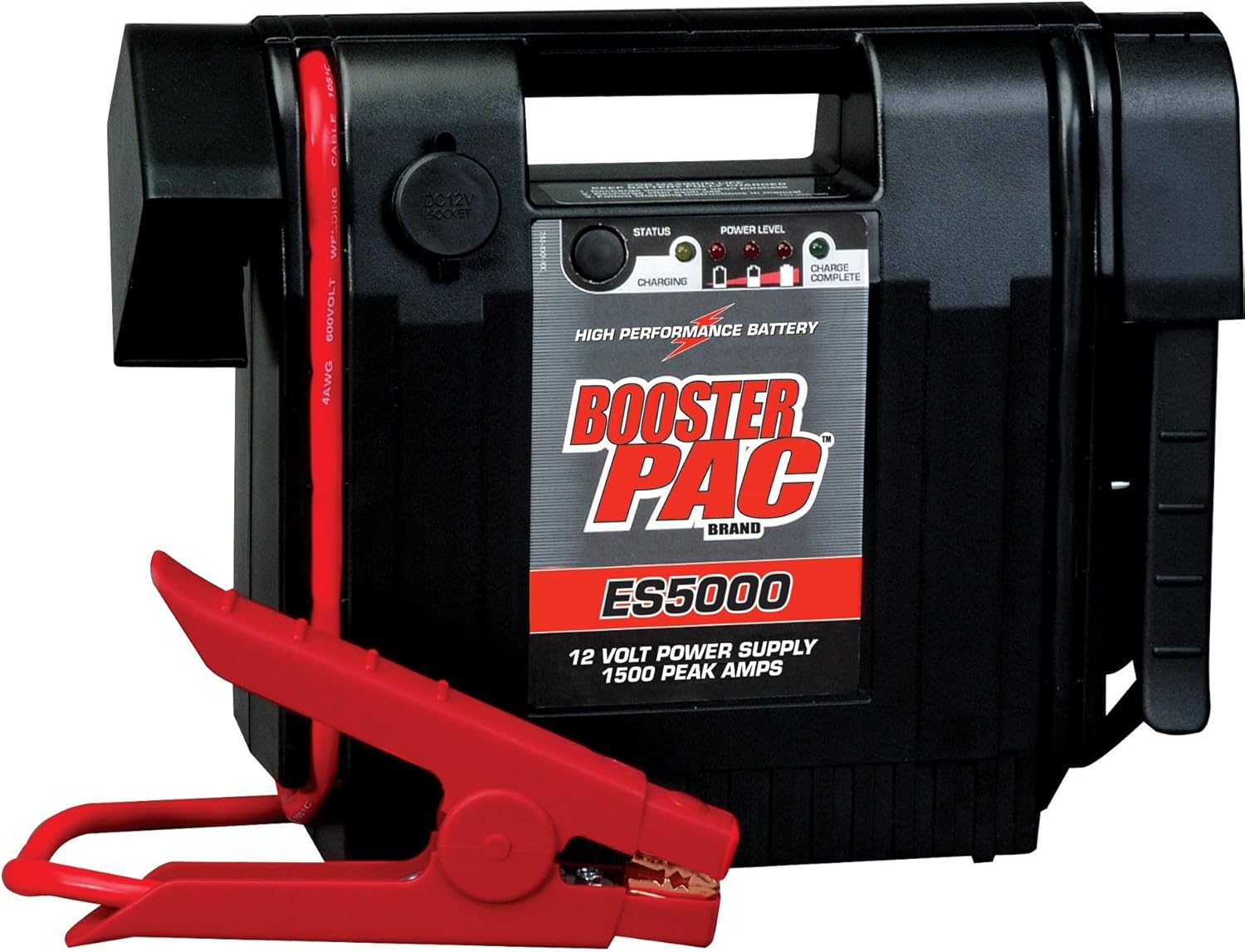 Clore Automotive Booster PAC ES5000 Peak Amp 12V Jump Starter