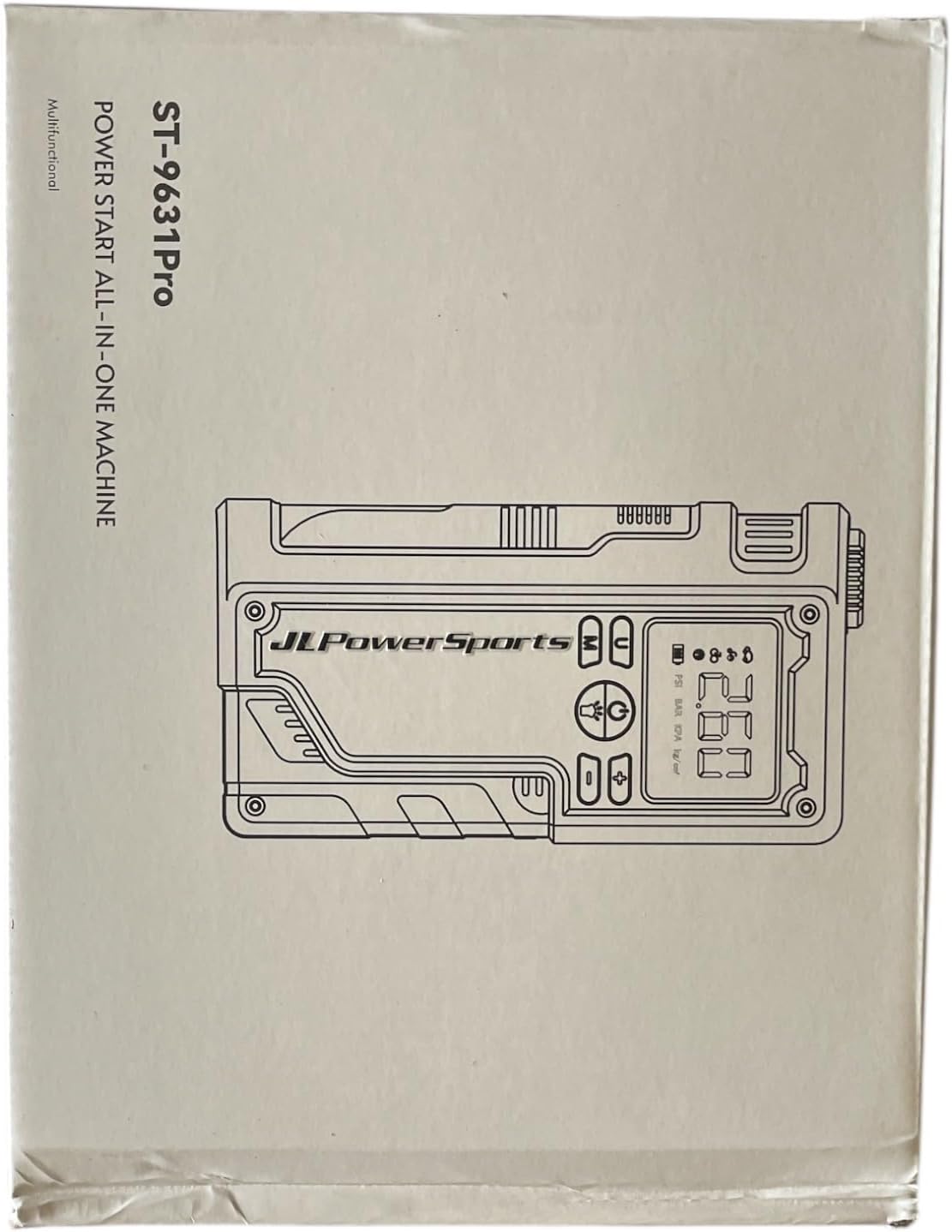 JLP Polaris RZR Predator Ranger Jump Starter Phone Charger Compass Air Compressor