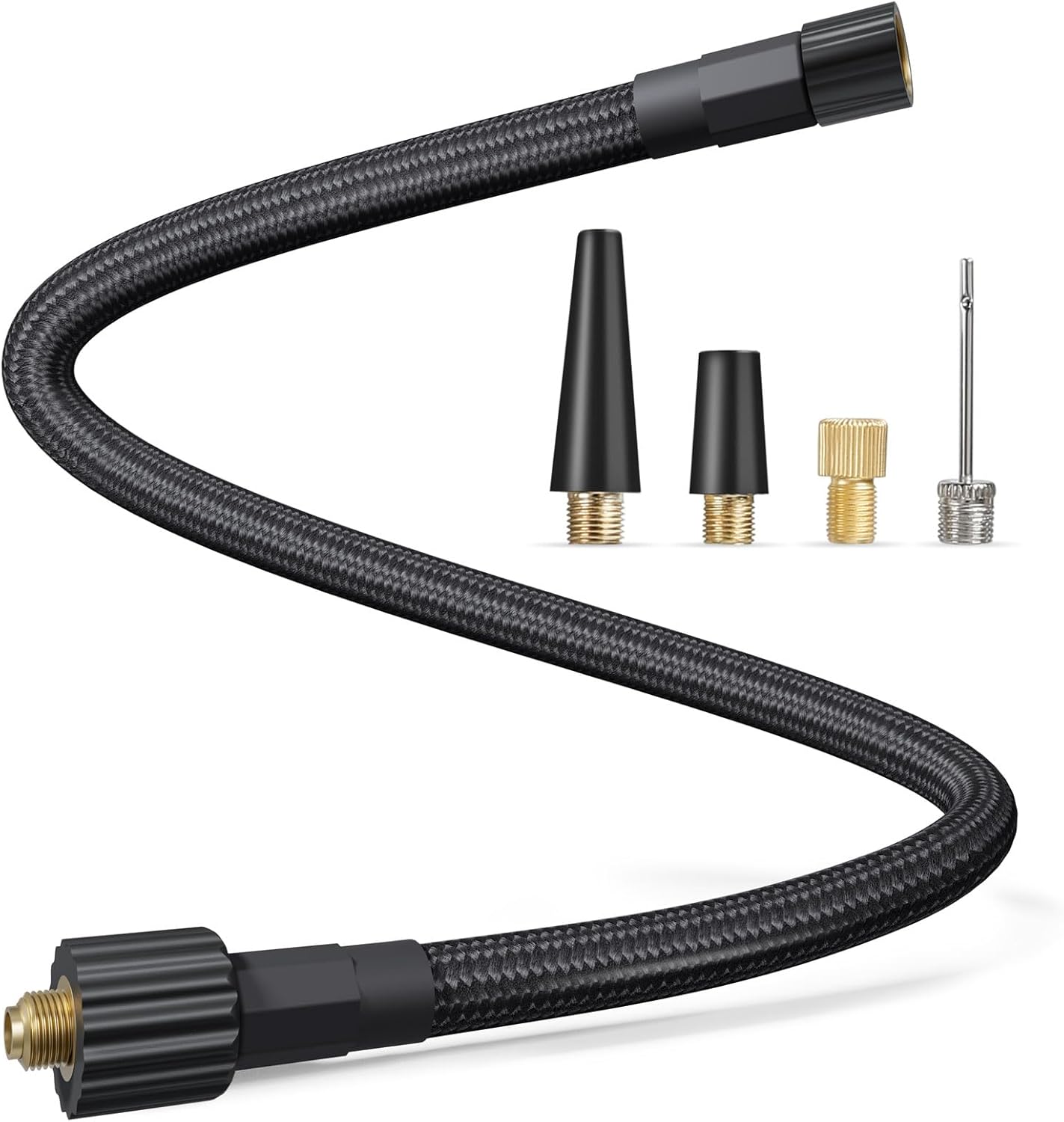 LOKITHOR Hose01 Air Pump Replacement Hose Tire Inflator Extension Hose Inflator Tube for JP400, JPD400 Car Battery Lithium Jump Starter with Air Compressor