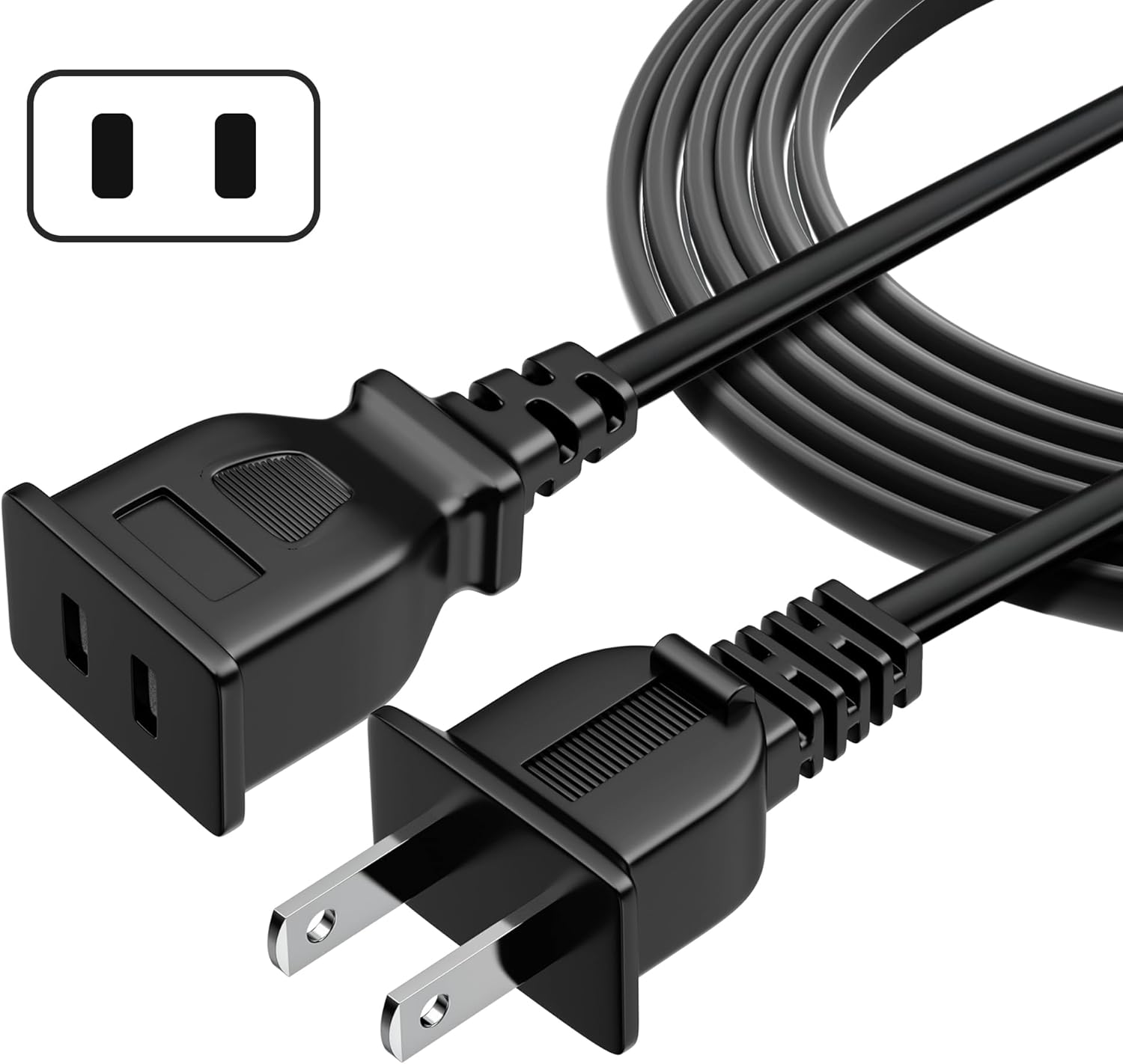 PwrON AC in Power Charging Cord Charger Cable Compatible with EverStart MAXX 1200 Peak AMPS Jump Starter with Air Compressor and Inverter Ever Start 1200A 750A 12V 300A JumpStarter Box Lot 11480