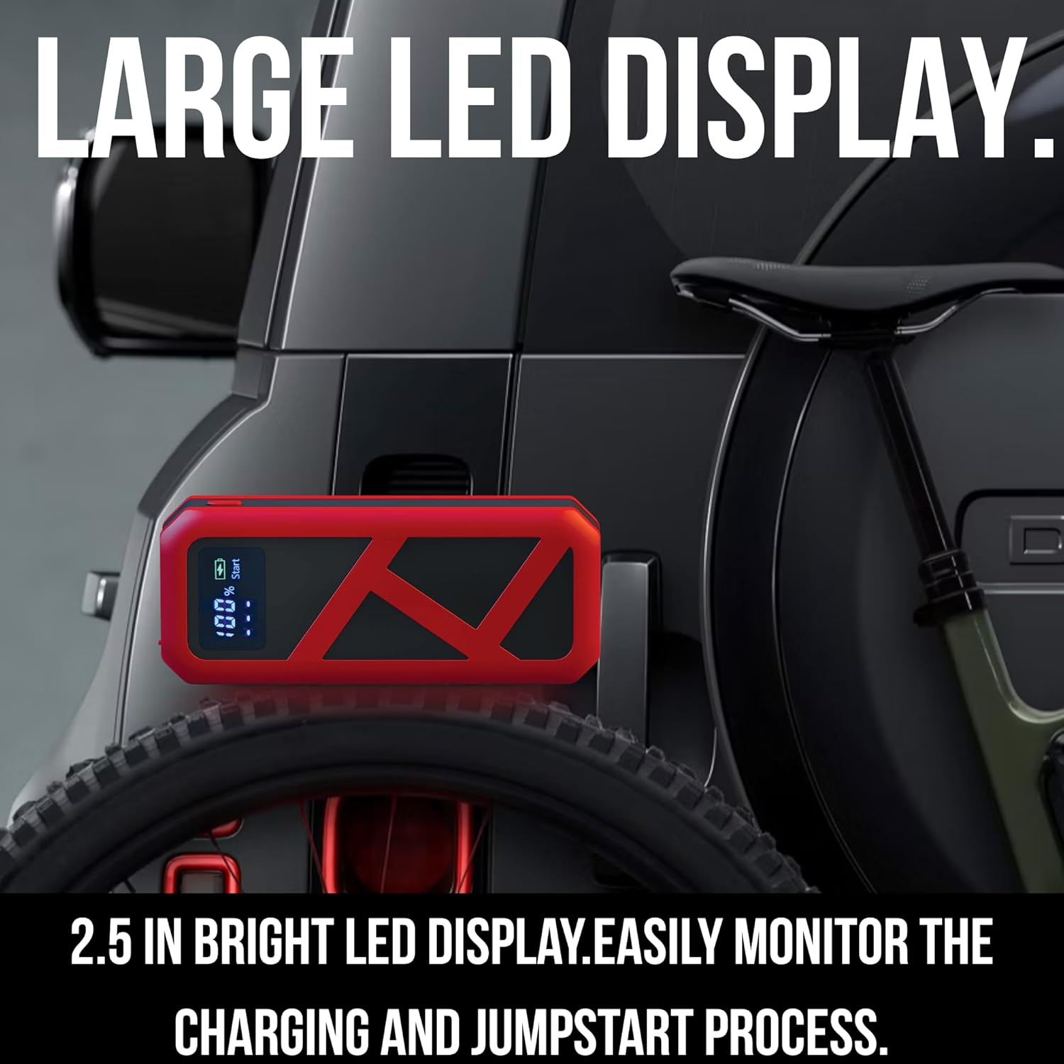 Super Capacitor Jump Starter: No Prep Needed, No Internal Battery, Eco-Friendly  Maintenance-Free Car Accessory, No Need to Pre-Charge, Amp Power, Designed for Any 12V Gas Engine