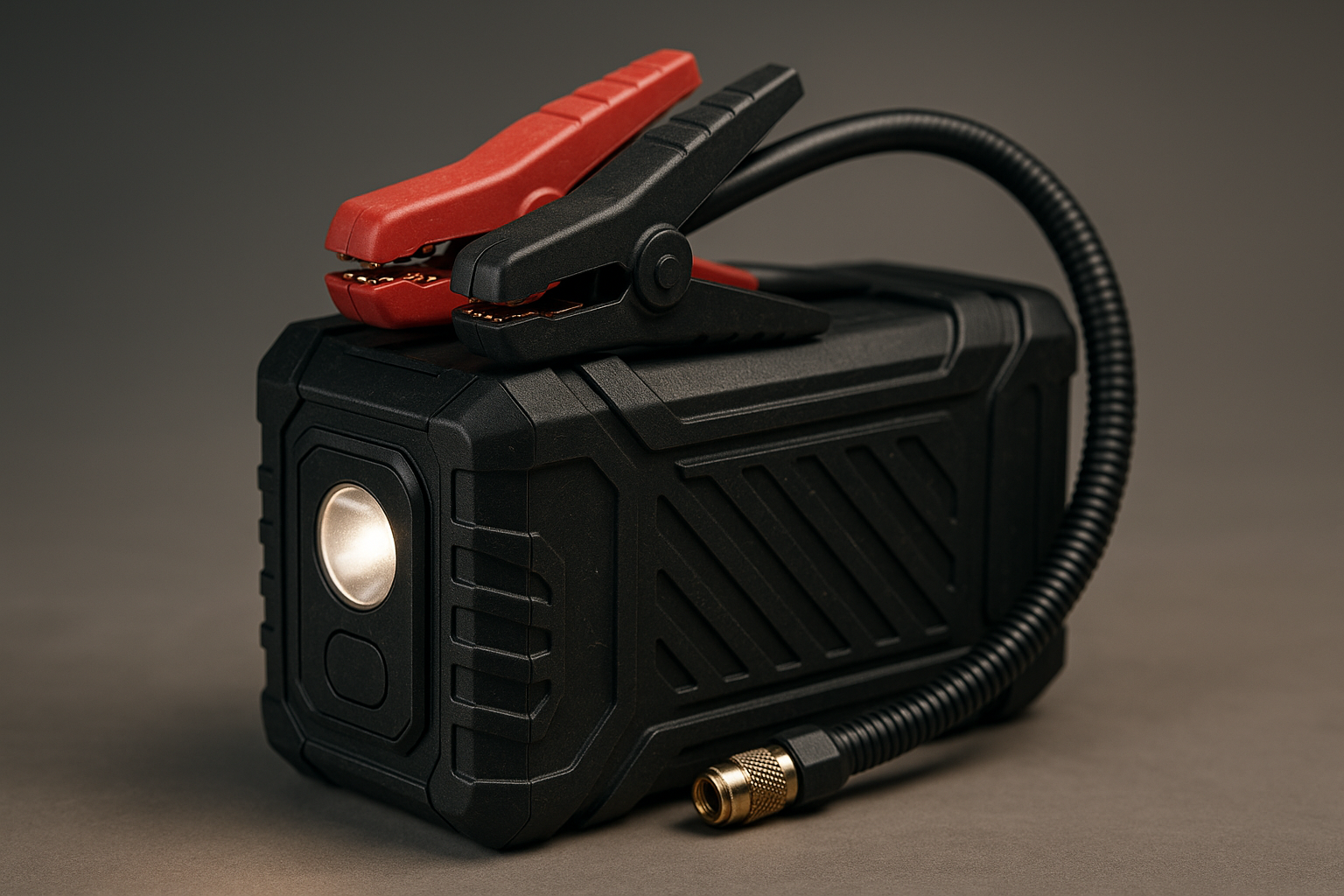 WOLFBOX 2000A Jump Starter with Air Compressor, 37Wh Car Battery Jumper Starter Portable (up to 5L Gas Engine) with 150PSI Tire Inflator, 12V Jump Box with Jumper Cables, Boost, LED Light