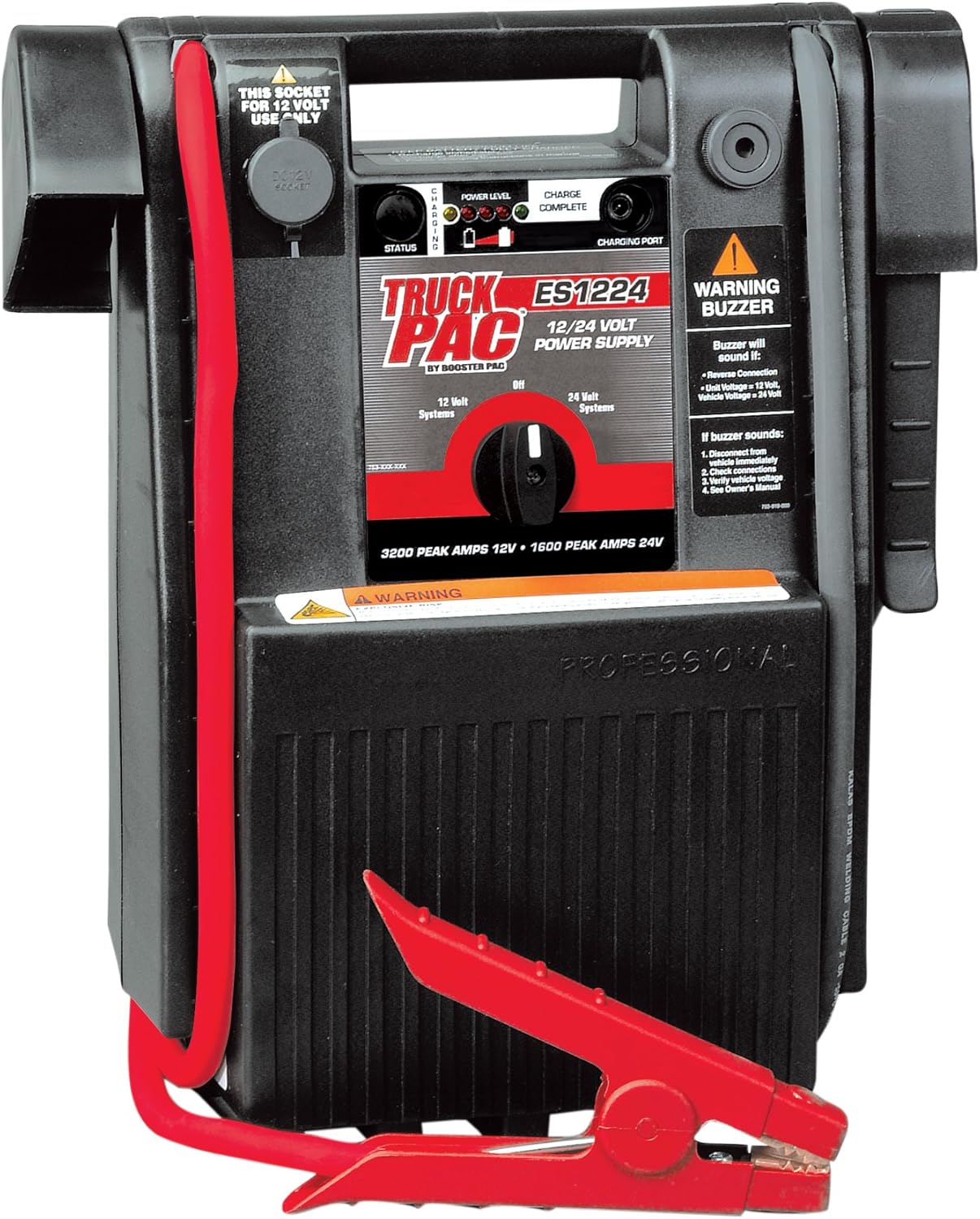 Clore Automotive Booster PAC ES5000 Peak Amp 12V Jump Starter