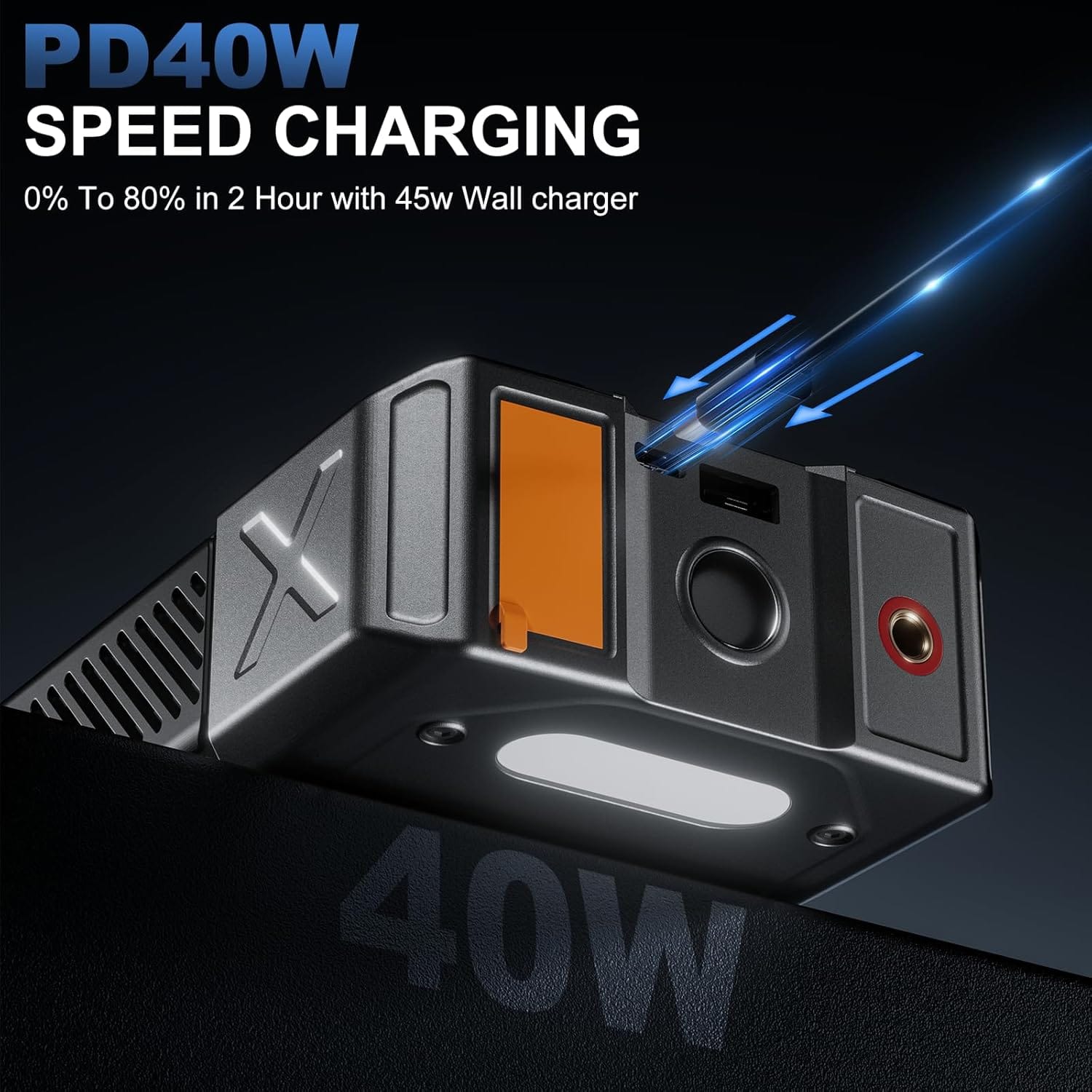 Jump Starter with Air Compressor,26800mAh Battery Booster Pack  150PSI Tire Inflator,4000A Peak 12V with Boost for All Gas/12L Diesel,Cars,SUV,Truck, 65W Portable Air,LED Light, Smart Jumper Cables